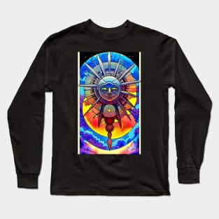 Sun Face Long Sleeve T-Shirt